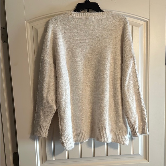 Maurices Cream Cable-Knit Sweater - Picture 3 of 8